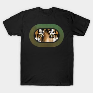 Intense stare from a tiger T-Shirt